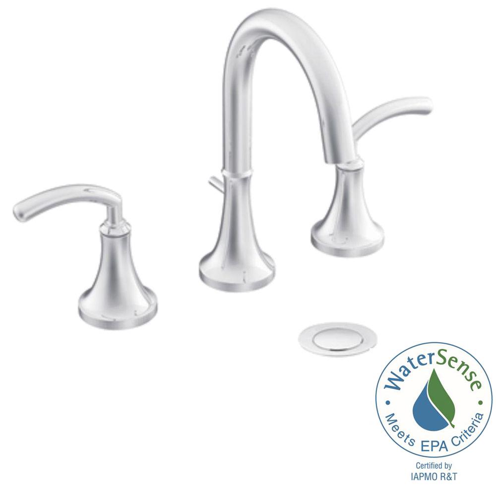 Moen Icon 8 In Widespread 2 Handle High Arc Bathroom Faucet Trim