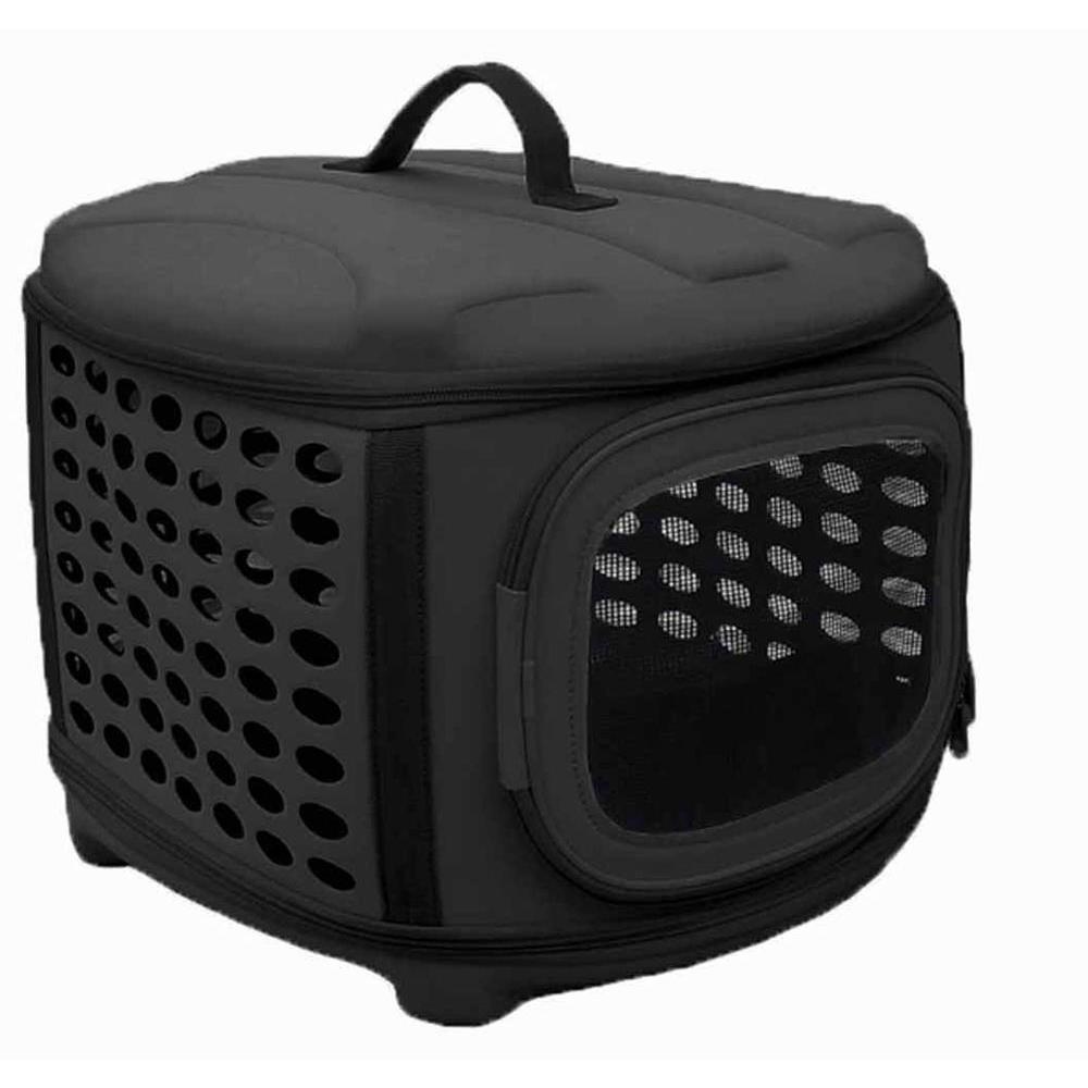 Dog Carriers Houses Kennels The Home Depot Circular Sed Perforate Lightweight Collapsible Military Grade Transporter Pet Carrier