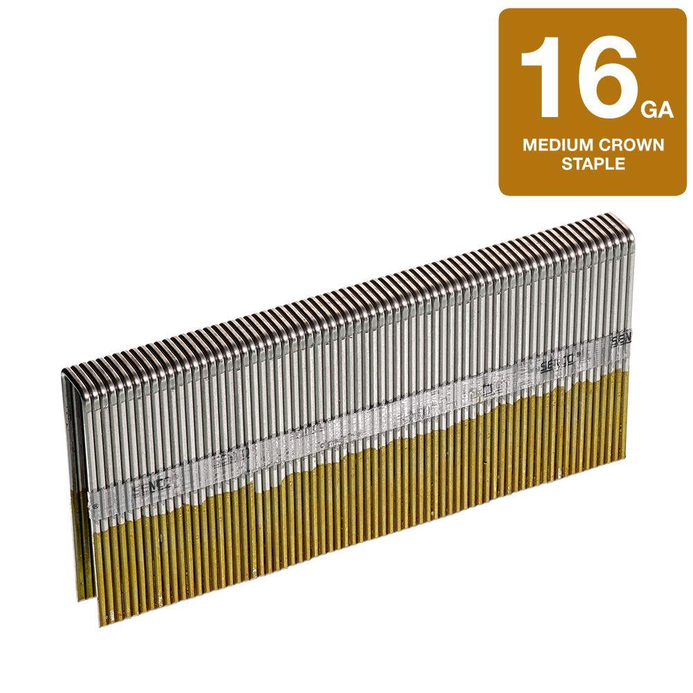 N21BRB Staples 7//16 Medium Crown Senco Brands Inc 16 Gauge,