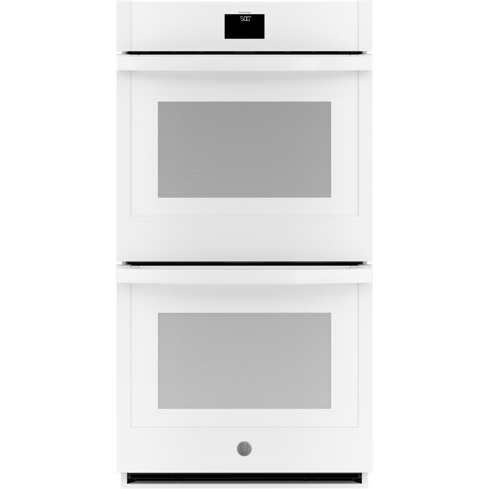 GE 27 in. Smart Double Electric Wall Oven with Convection (Upper Oven