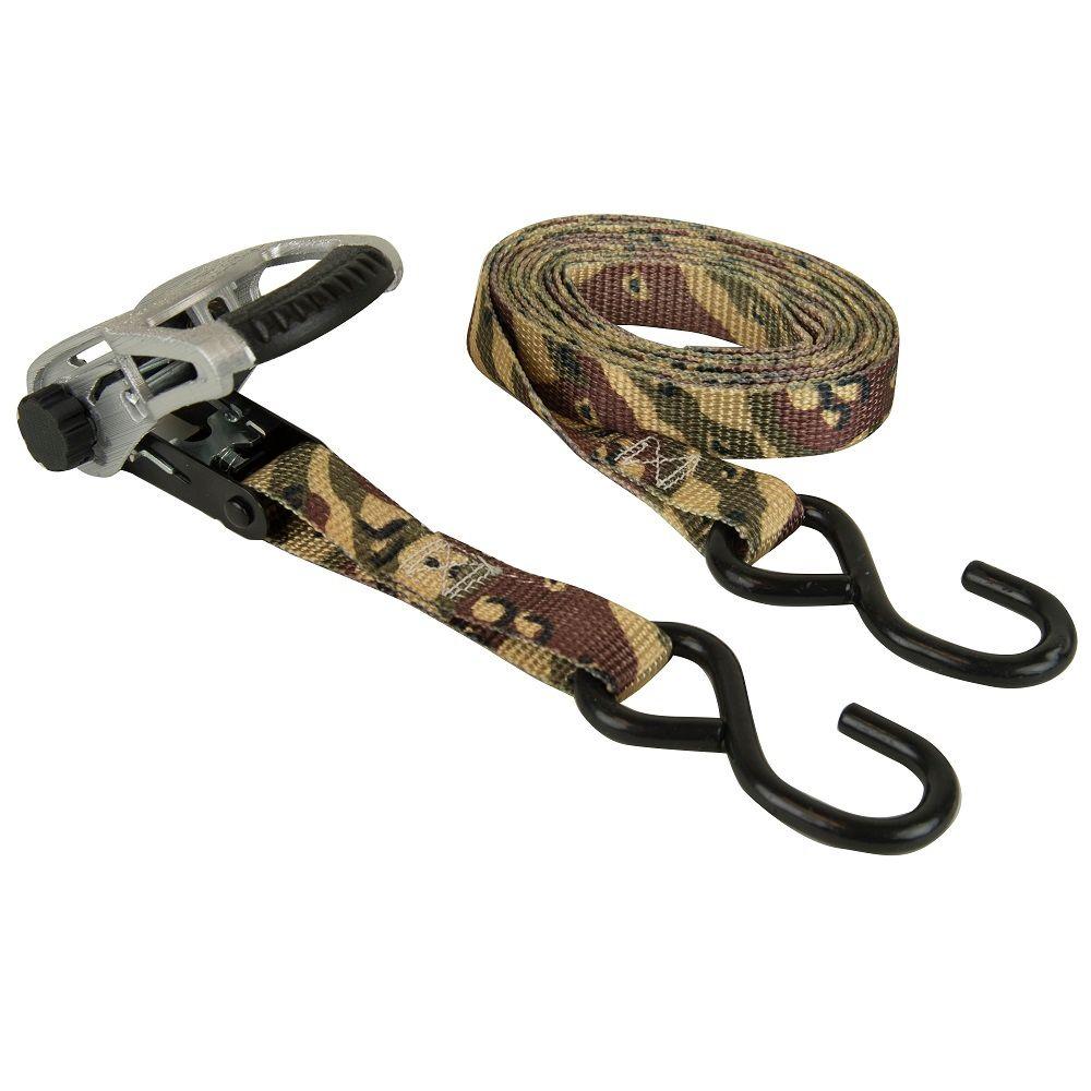 Keeper 1 in. x 10 ft. ErgoTorque Ratchet Tie Down (2Pack)47310 The