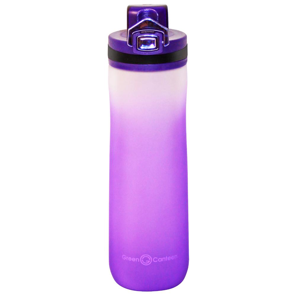 Green Canteen 22 oz. Frosted Purple Plastic Tritan Hydration Bottle (6-Pack) by Green Canteen