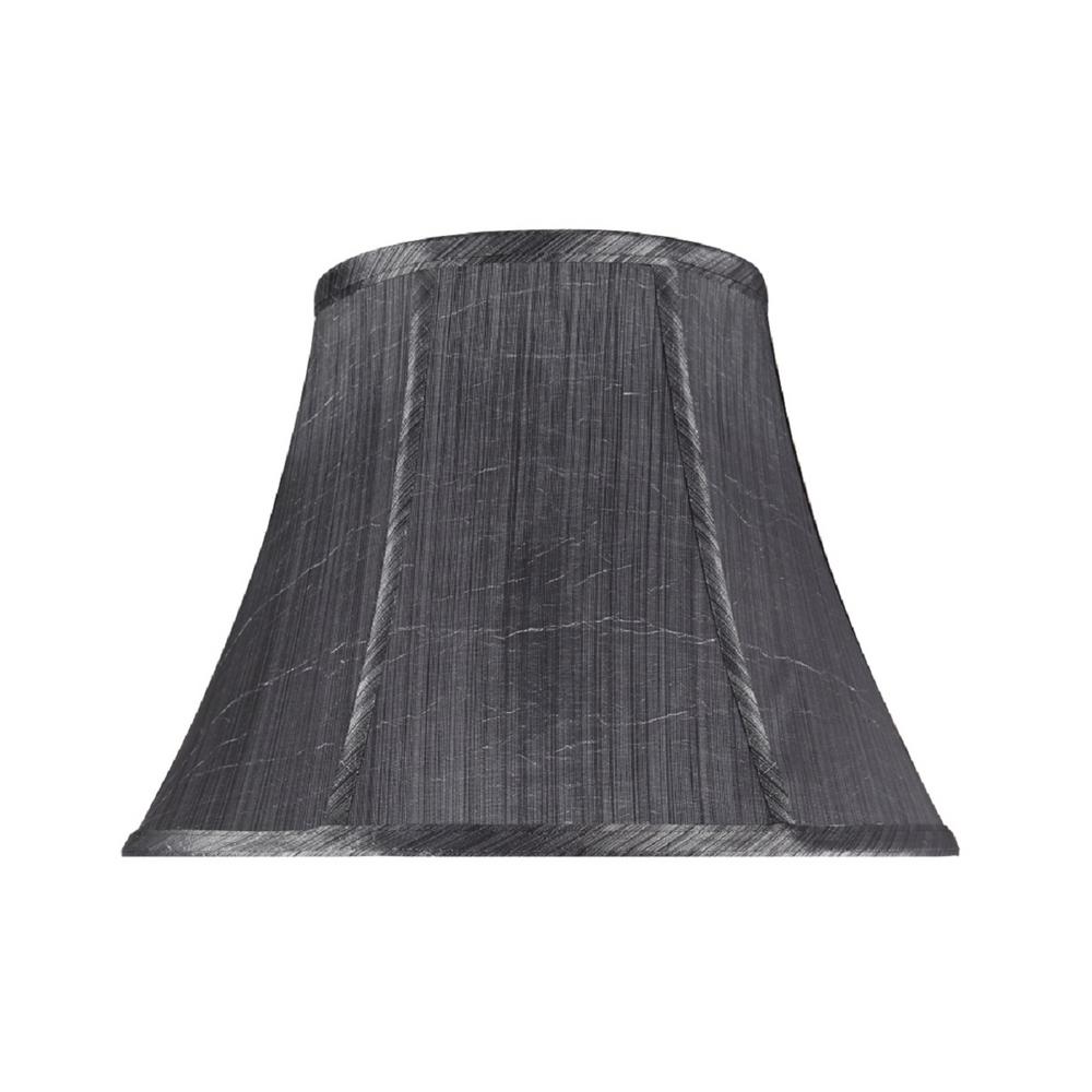 black and white striped lamp shade