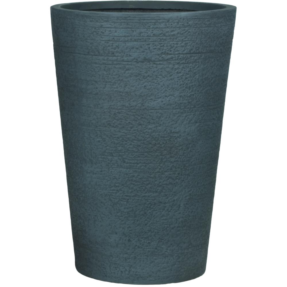Pride Garden S Origins Vela 16 In Dark Gray Fiberclay Tall Pride Garden S Origins Vela 16 In Dark Gray Fiberclay Tall Round Planter