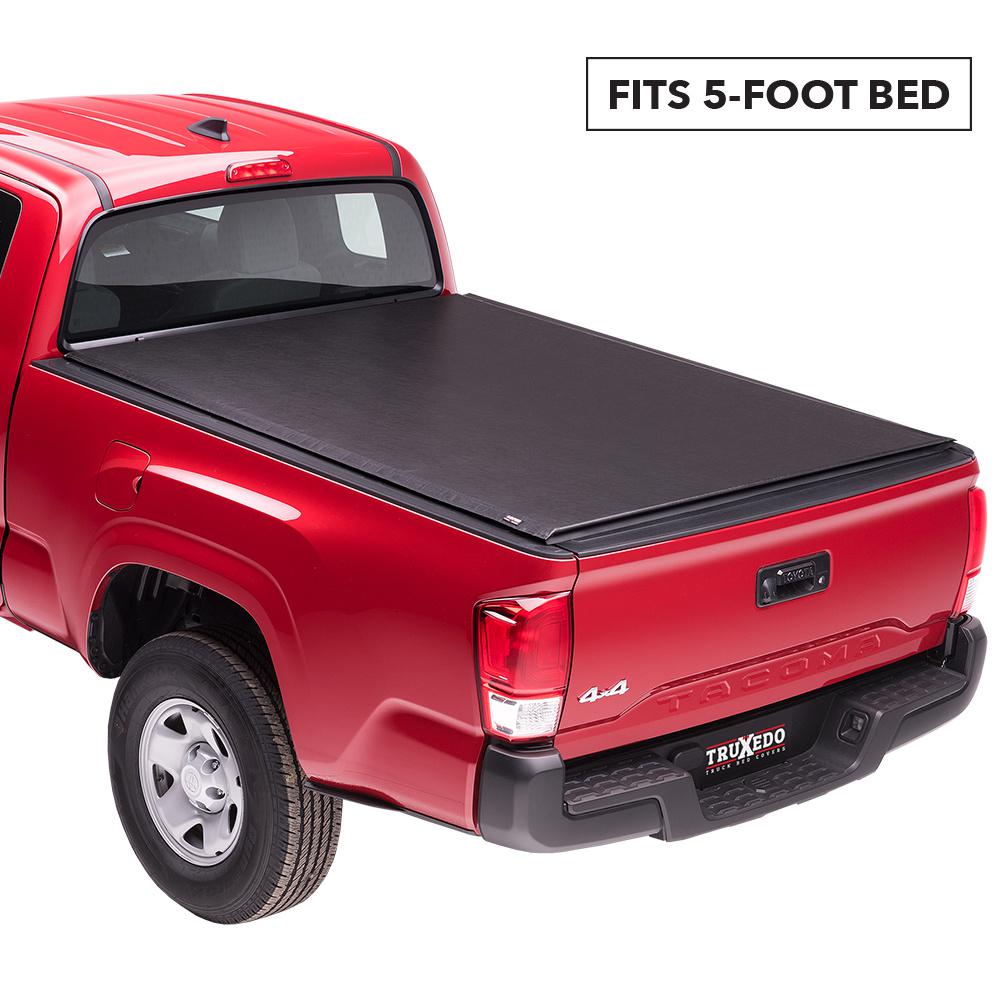 Truxedo Lo Pro 16 19 Toyota Tacoma 5 Ft Bed Tonneau Cover 556001 The Home Depot