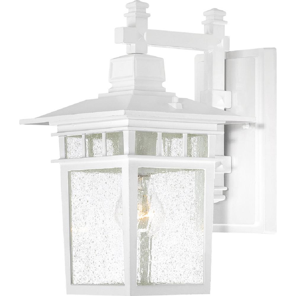 Filament Design Connor 1Light White Outdoor Wall Mount SconceCLI