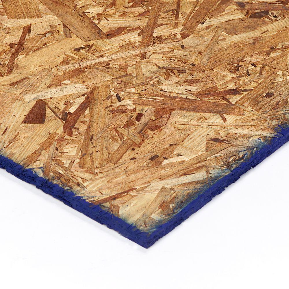 Oriented Strand Board Common 19 32 In X 4 Ft X 8 Ft Actual 0 578 In X 47 75 In X 95 75 In The Home Depot