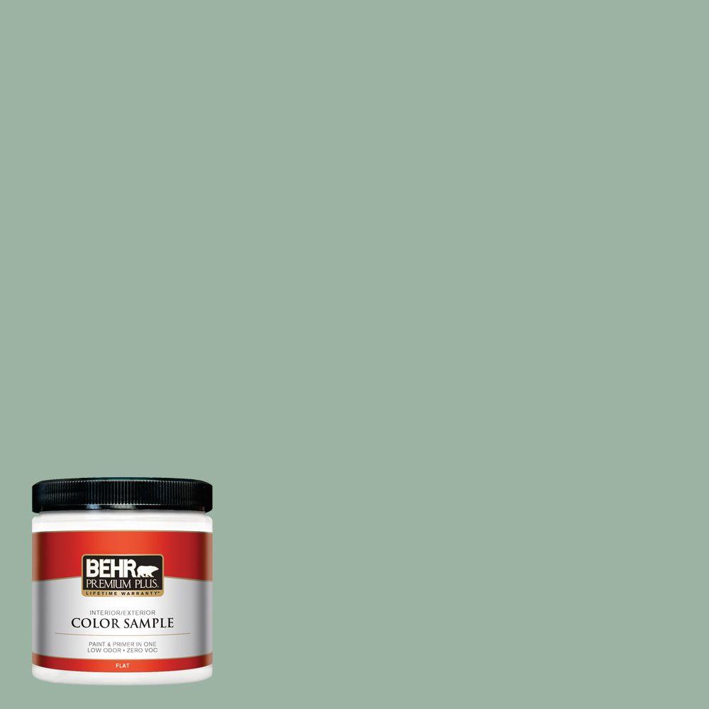Behr Premium Plus 8 Oz S410 4 Copper Patina Flat Interior Exterior S410 4 Copper Patina Flat Interior Exterior