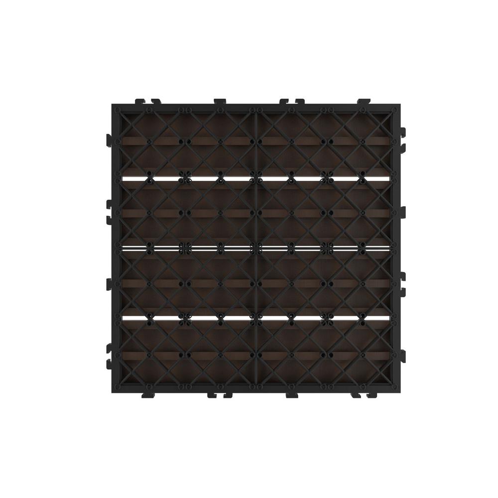 Pure Garden 12 In X Brown Outdoor Interlocking Slat Polypropylene Patio And Deck Tile Flooring Set Of 6 Hw1500233 The Home Depot - Home Depot Outdoor Flooring Tiles Pure Garden 12 In X Brown Outdoor Interlocking Slat Polypropylene Patio And Deck Tile Flooring Set Of 6 Hw1500233 The Home Depot - Home Depot Outdoor Flooring Tiles