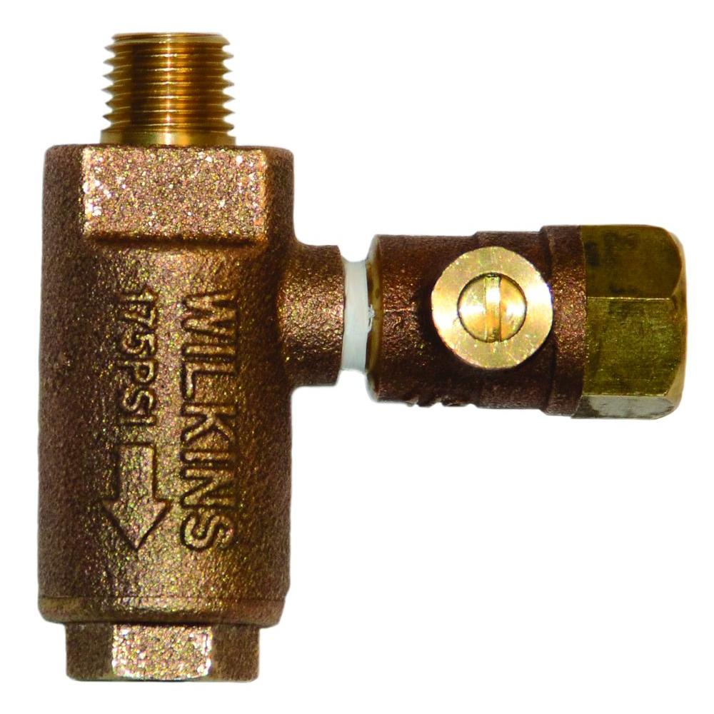 1/4 in. MNPT Metal Freeze Relief Valve with Test Cock-14-ZWFR - The ...