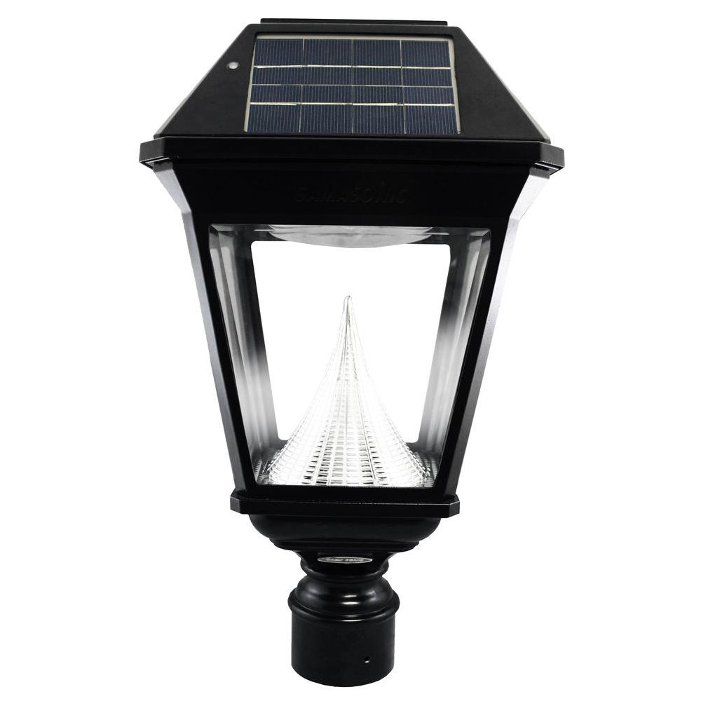 Newport Coastal Dunbar Nautical White Outdoor Post Light 7982 21w Imperial Ii Solar Black Outdoor Integrated Led Post Light On 3