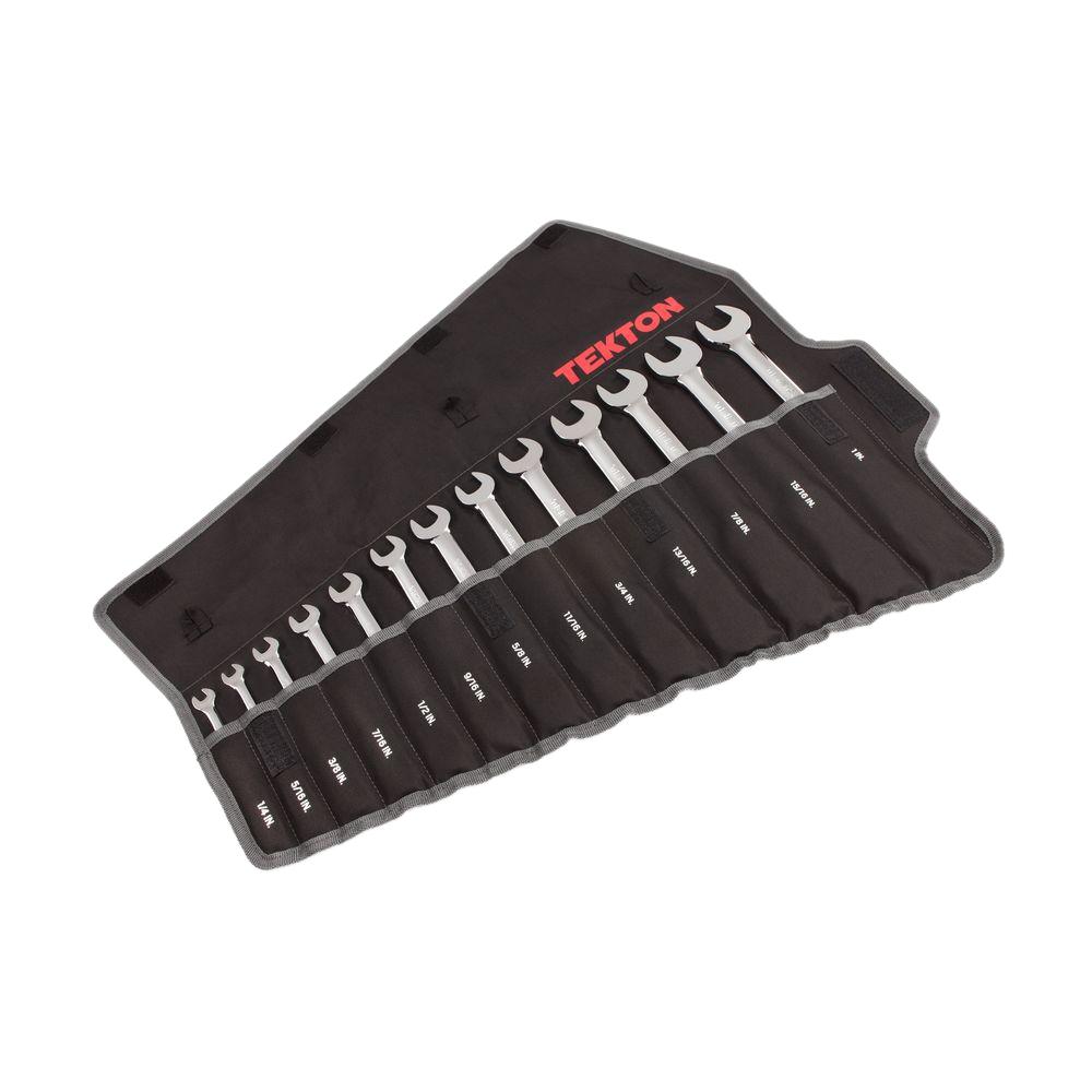 TEKTON Stubby and Standard Length Combination Wrench Set， 50