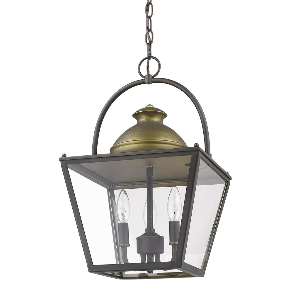 Acclaim Lighting Savannah 3 Light Oil Rubbed Bronze Foyer Pendant