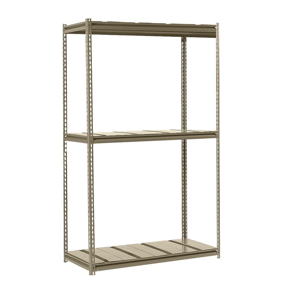 Edsal 36 in. W x 75 in. H x 24 in. D Steel Commercial Shelving Unit
