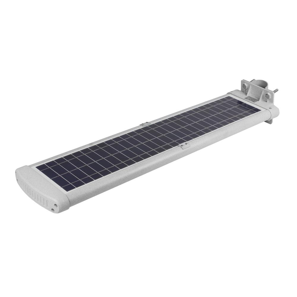 Solar Motion Sensing Landscape Lighting Outdoor The 50 Watt Silver Motion Activated Outdoor Integrated Led Landscape 4500 Lumens Flood Light With Solar