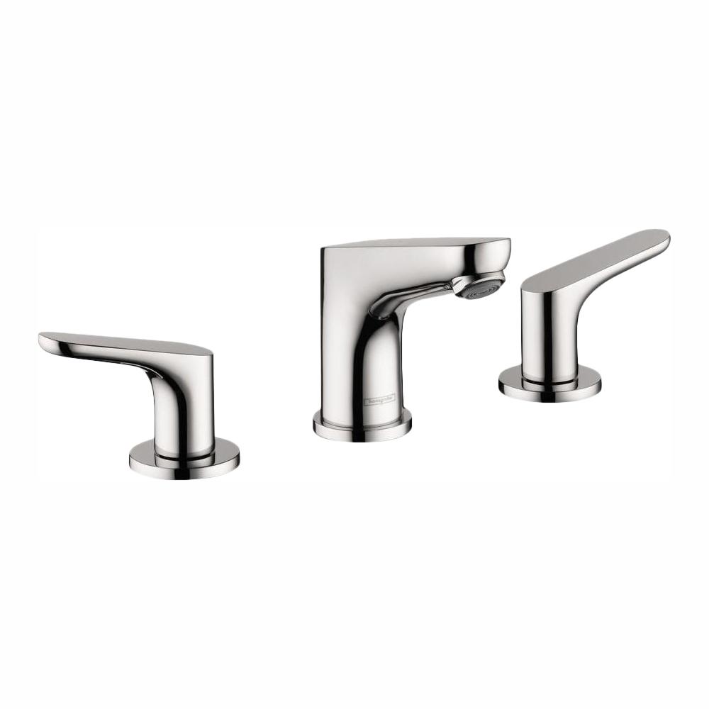 Hansgrohe Focus 100 8 In Widespread 2 Handle Bathroom Faucet In Chrome