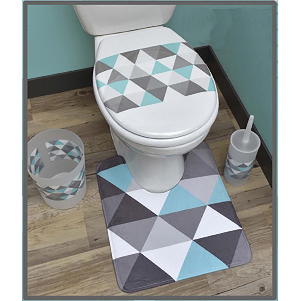 bathroom toilet rug