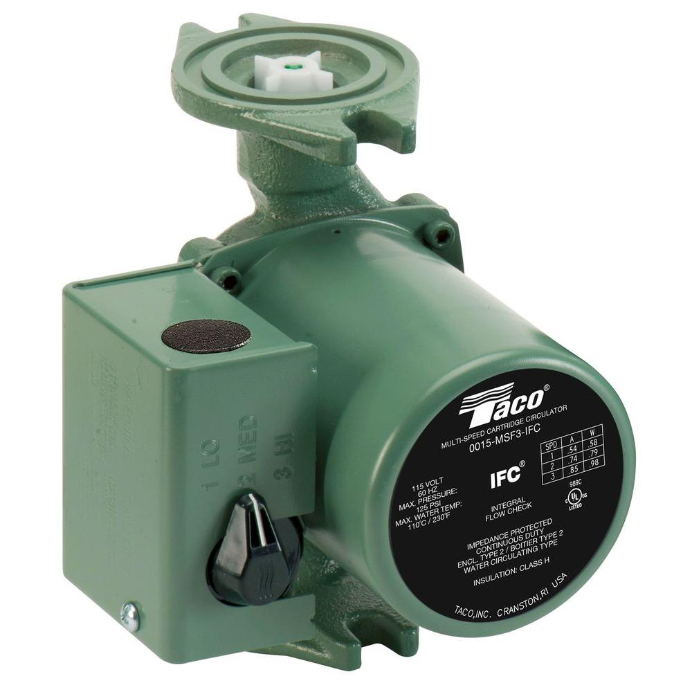 taco-1-20-hp-3-speed-circulating-pump-with-integral-flow-check-0015-msf3-ifc-the-home-depot