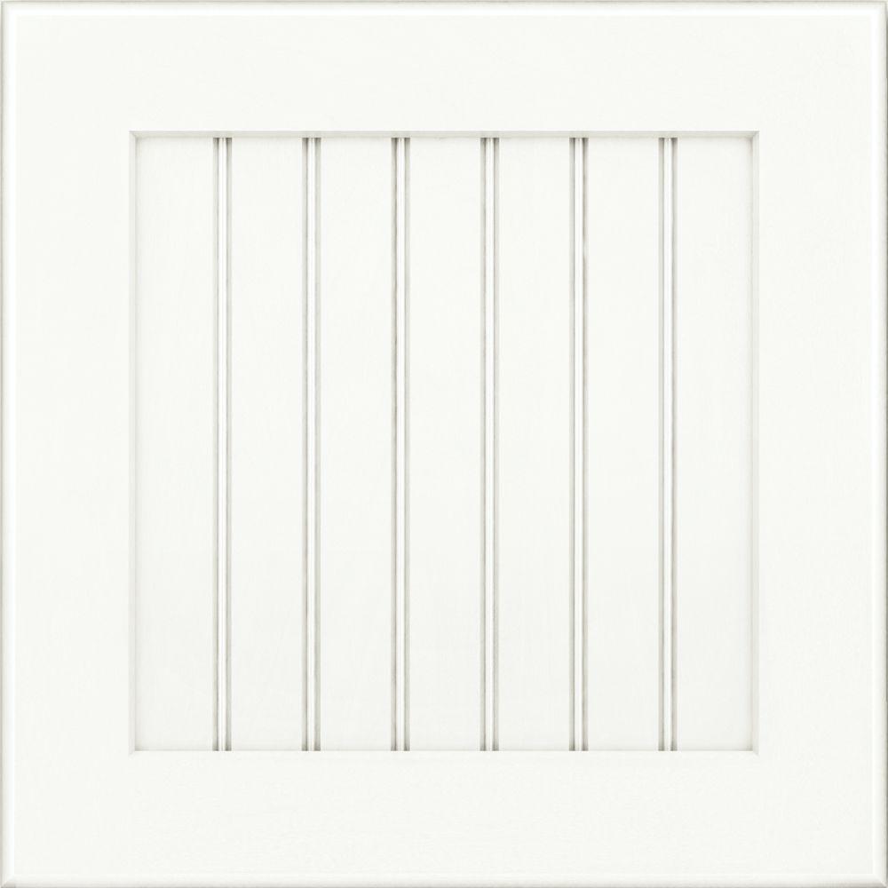 KraftMaid 15x15 in. Door Sample in Wilmington Maple with Dove