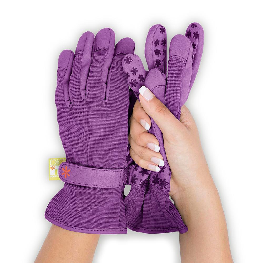 Dig It Small Synthetic Leather Utility Garden Gloves Ess M P The Home Depot