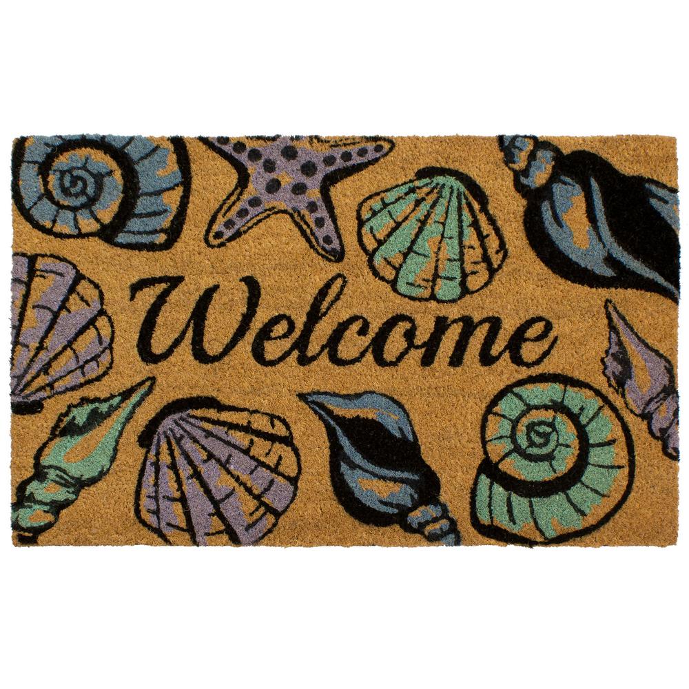 Beach Nautical Storm Stopper Door Mats Mats The Home Depot