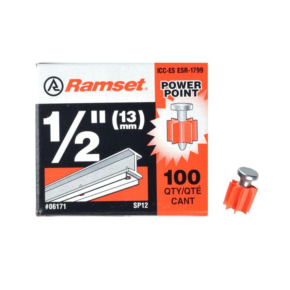 Ramset 21/2 in. Drive Pins (25Pack)00787 The Home Depot