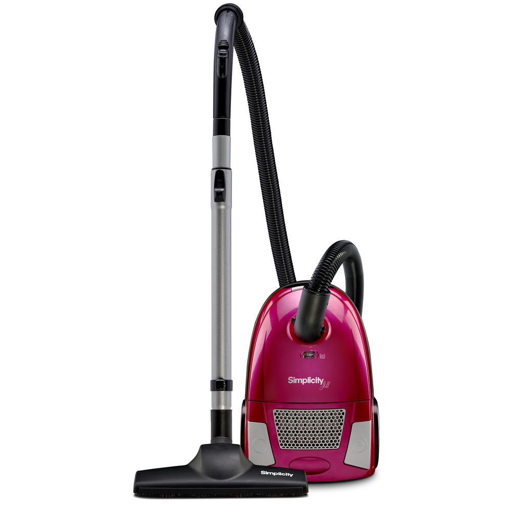 Simplicity Canister Pink Subcompact Vacuum 10 Amp with Combo Floor Tool ...