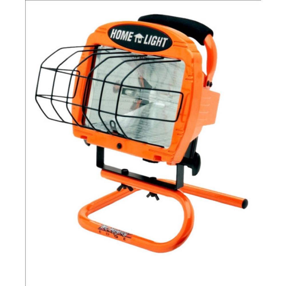 Halogen Portable Indoor Outdoor Work Lights Commercial 500 Watt Portable Halogen Work Light With 3 Ft Cord