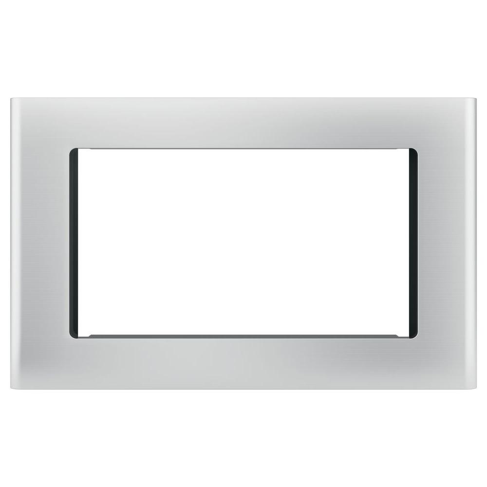 Ge Microwave Optional 30 In Built Trim Kit Stainless Steel Ge Microwave Optional 30 In Built Trim Kit Stainless Steel