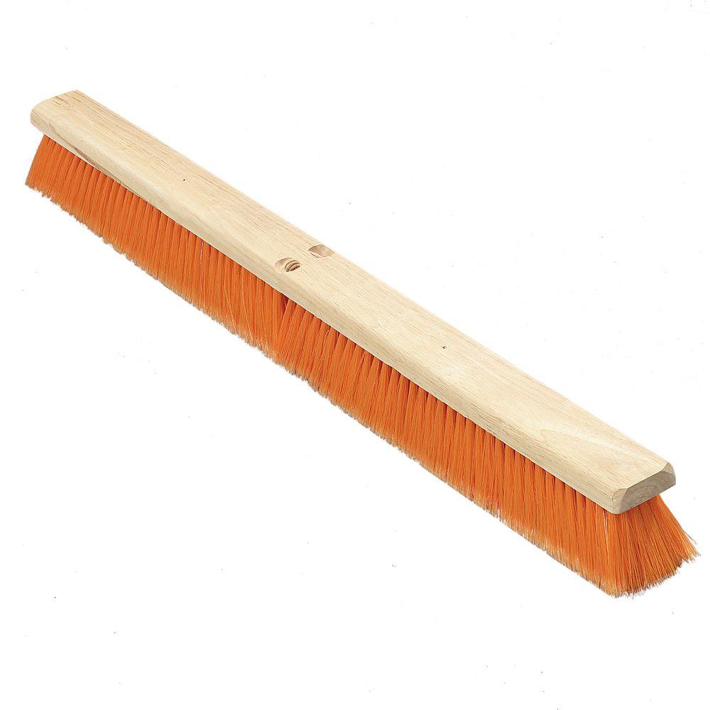Carlisle 36 in. Orange Polypropylene Medium Sweep Broom (6Pack)36223624 The Home Depot