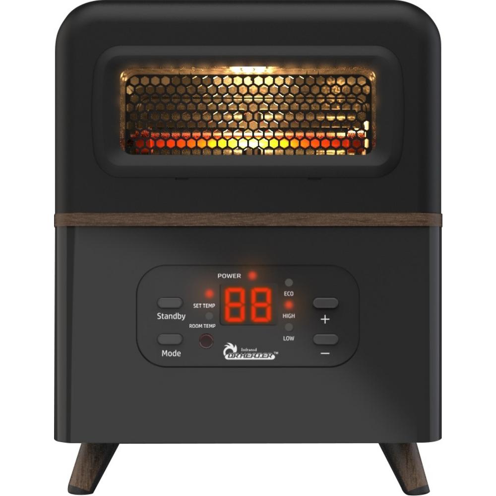 Dr Infrared Heater Dual Heating Hybrid Space Heater, 1500-Watt with Remote, More Heat-DR-978 - The Home Depot