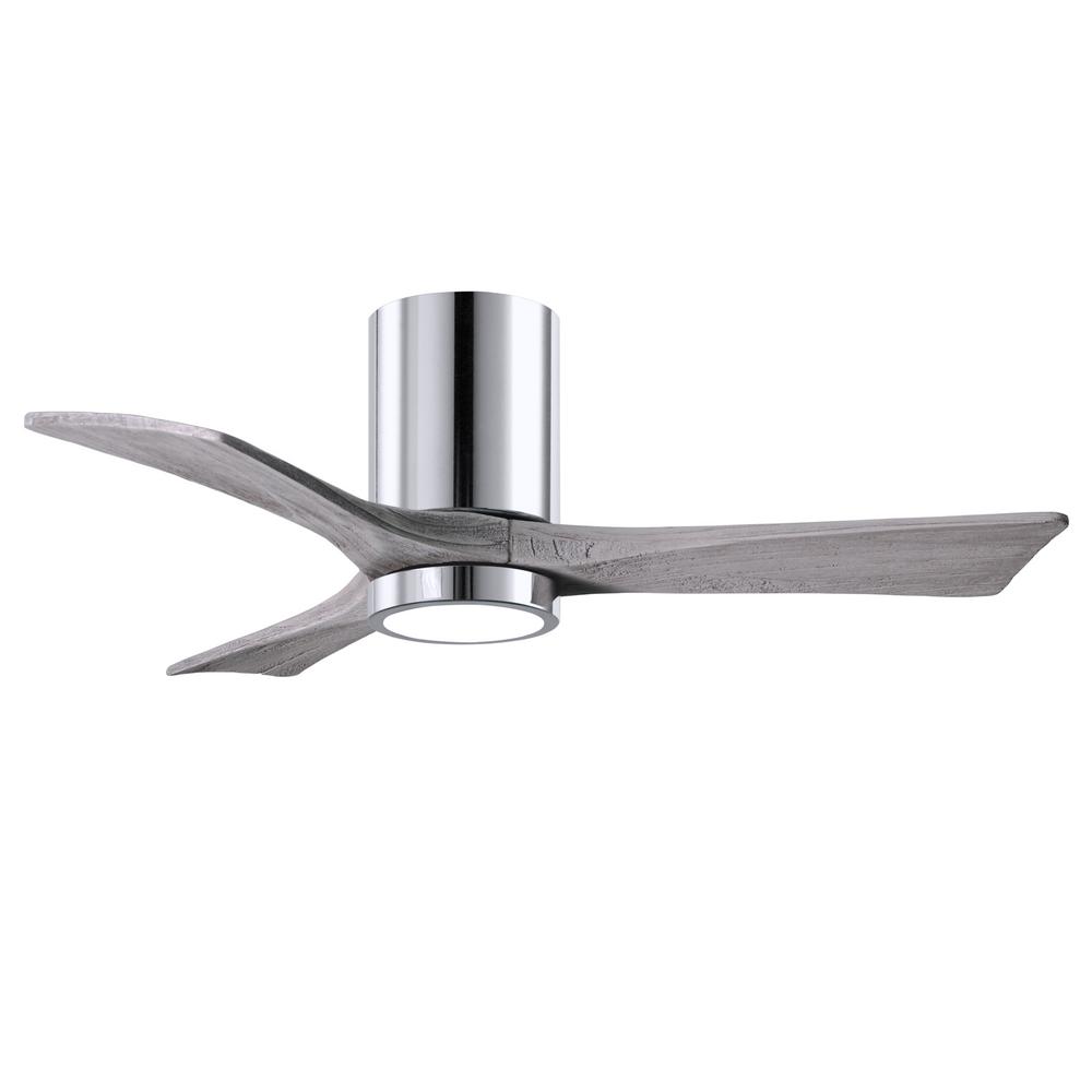 Atlas Irene 42 In Led Indoor Outdoor Damp Polished Chrome Ceiling Irene 42 In Led Indoor Outdoor Damp Polished Chrome Ceiling Fan With Remote Control And Wall