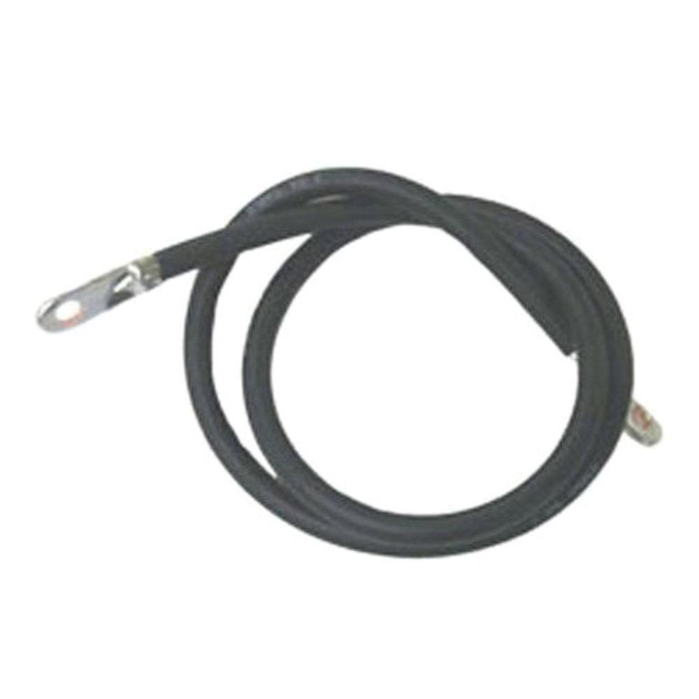 Sierra 8 ft. 1Gauge Black Battery Cable with TerminalsBC88593 The Home Depot
