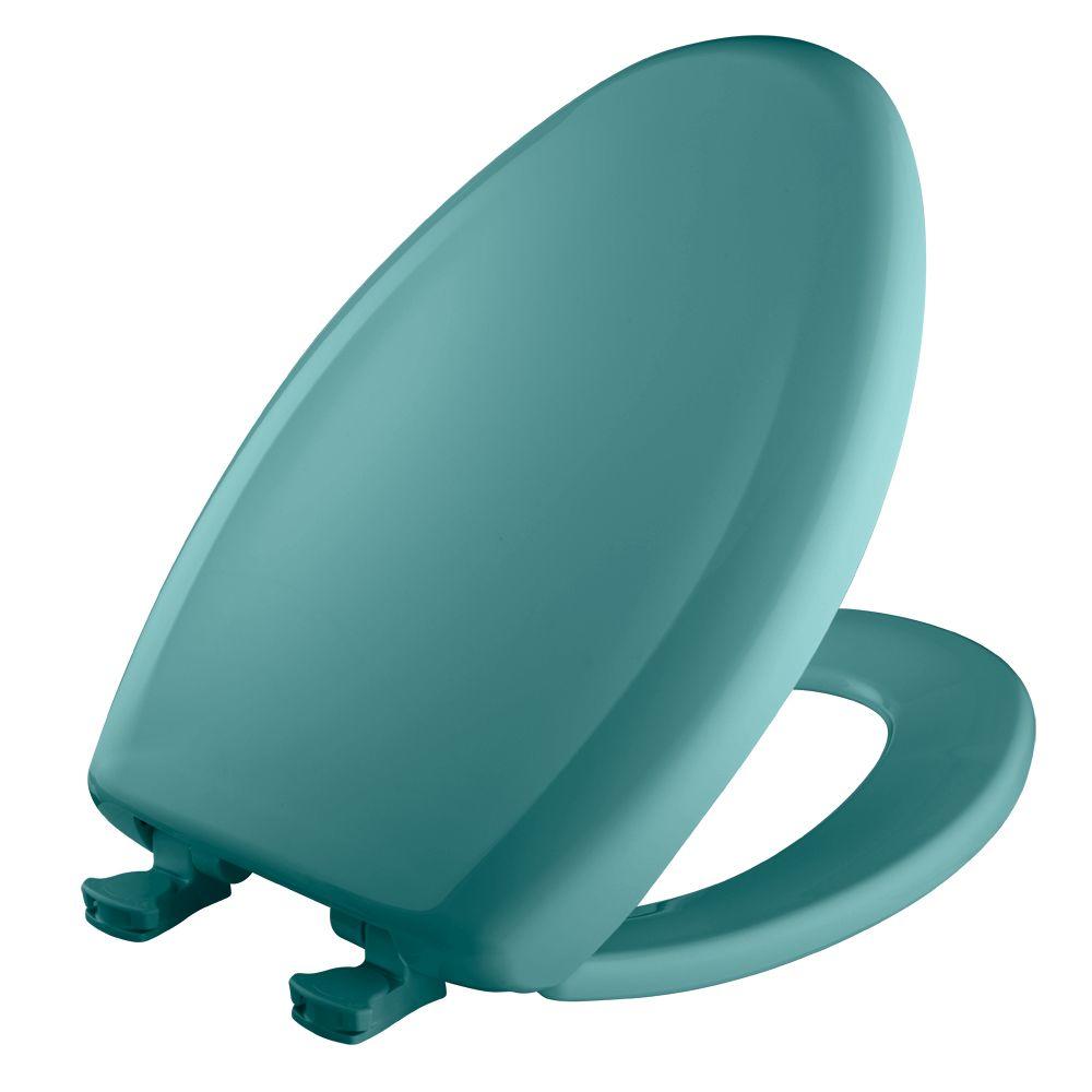 thumbnail image 2 of Bemis Elongated Closed Front Toilet Seat In Crane White With Easy Clean And Change Hinge 2 of 13