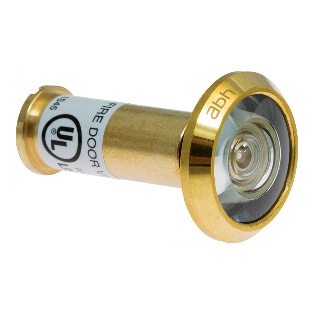 Accent Builders Hardware 190Degree Bright Brass Door Viewer with Glass