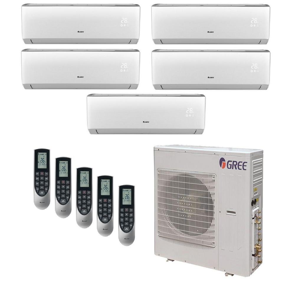 GREE Multi-21 Zone 39000 BTU Ductless Mini Split Air Conditioner with Heat, Inverter