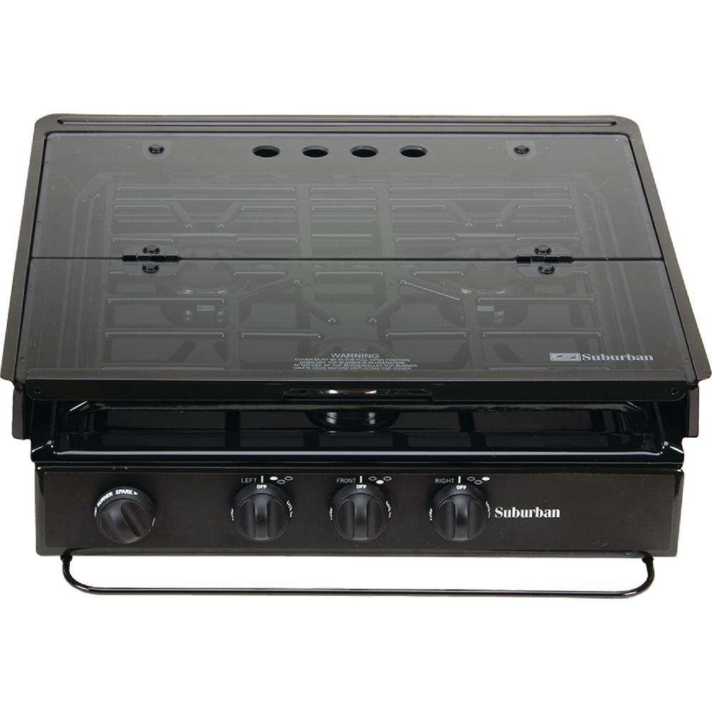 Suburban Glass Cooktop Cover SlideIn Cooktops and Ranges2985A The