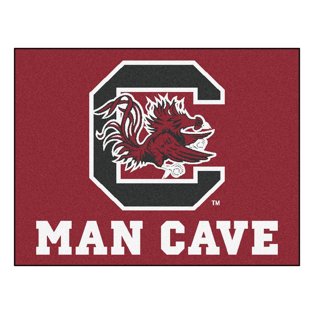 FANMATS 18510 NCAA University of South Carolina Mascot Mat