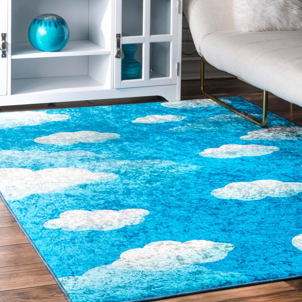 fluffy kids rug
