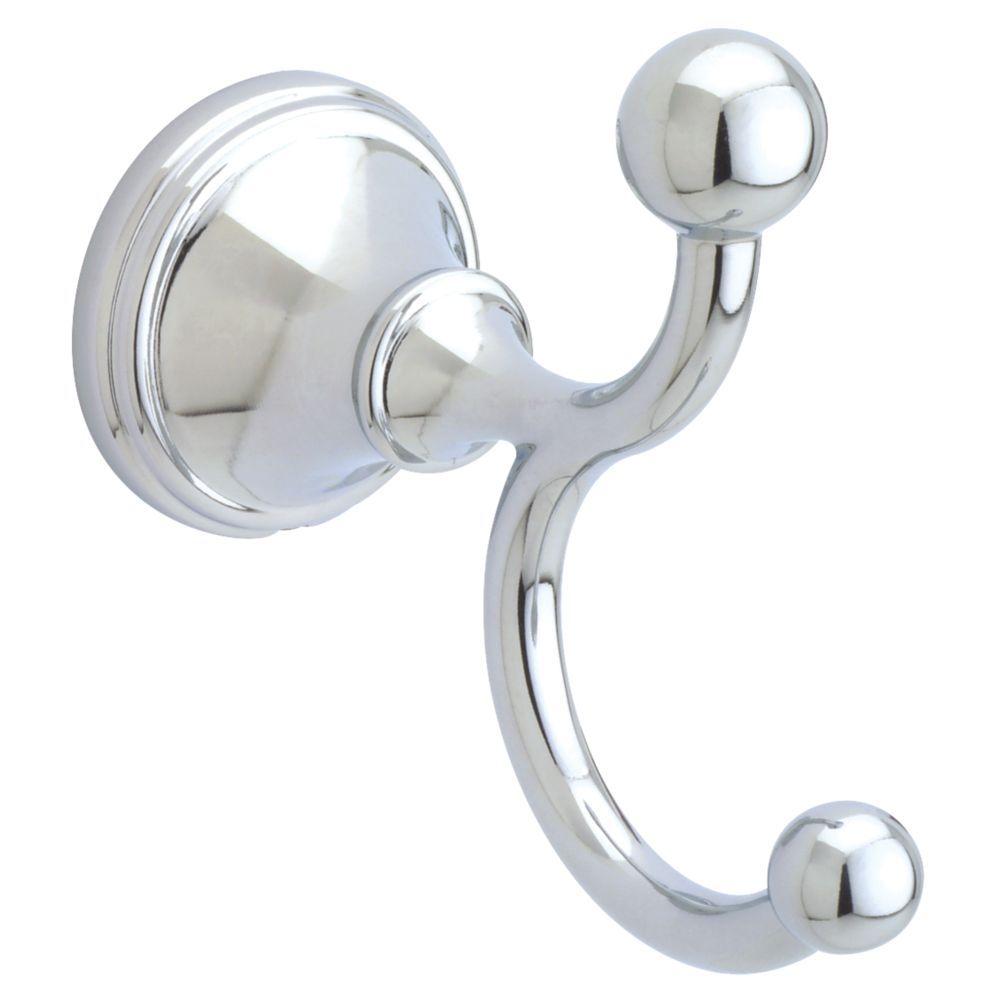 Delta Crestfield Double Towel Hook in Chrome125861  The 