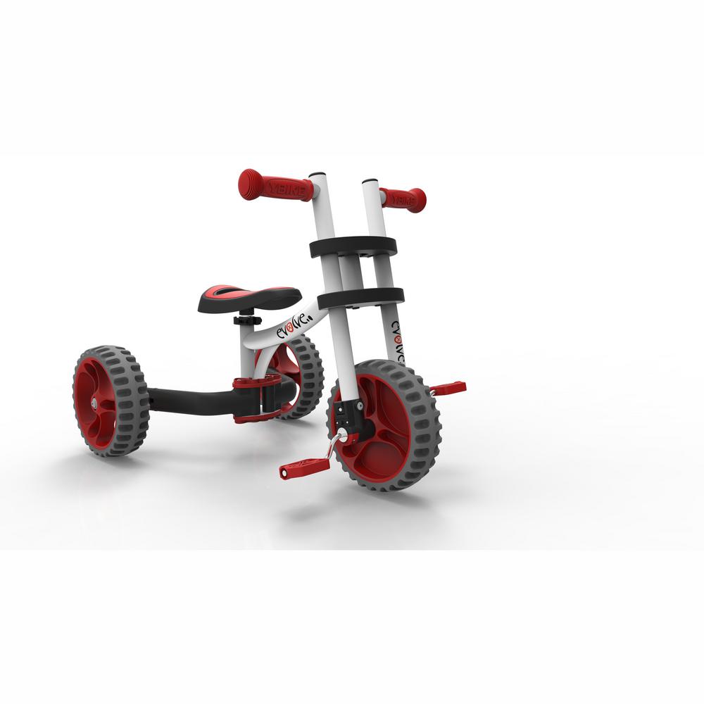 EVOLVE Balance Trike White Red
