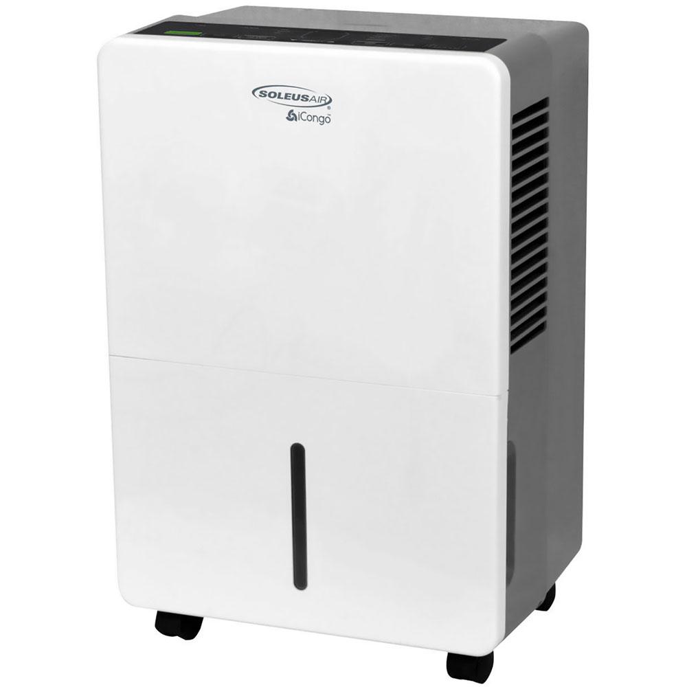 Soleus Air 70 Pint Portable Dehumidifier Ds1 70e 101 The Home Depot Soleus Air 70 Pint Portable