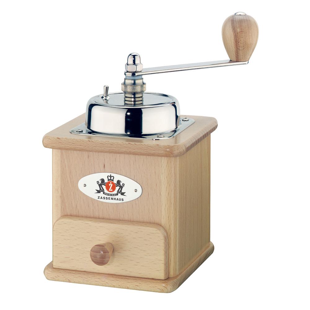 ZASSENHAUS Brasilia Natural Beechwood Manual Coffee MillM040005 The