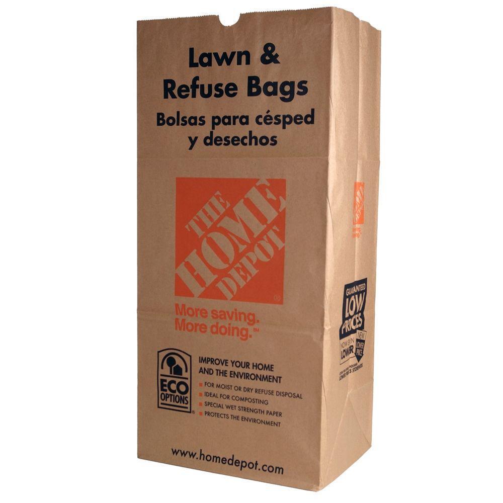 The Home Depot 30 Gal Paper Yardwaste Bag The Home Depot 30 Gal Paper Yardwaste Bag