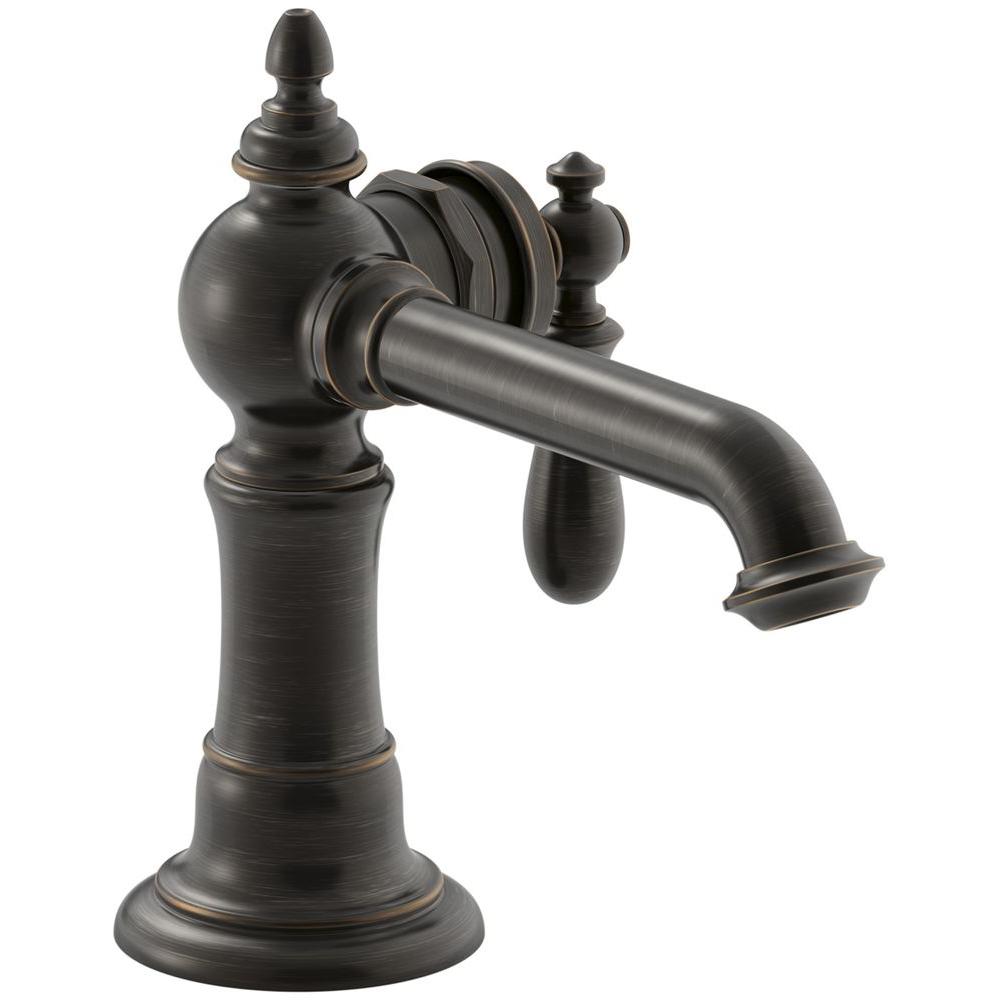 Details About Kohler Bathroom Sink Faucet 1 Hole Single Handle Metal Drain Oil Rubbed Bronze