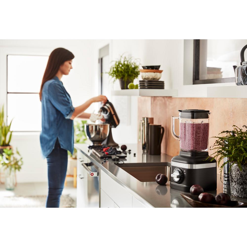Kitchenaid K400 56 Oz 5 Speed Matte Black Blender Ksb4027bm The