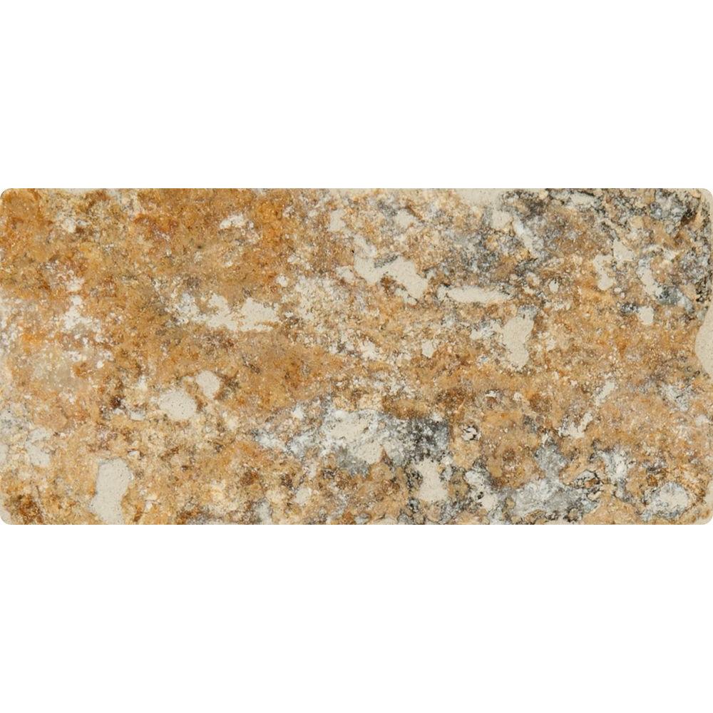 Msi Tuscany Scabas 3 In X 6 Tumbled Travertine Floor And Wall Tuscany Scabas 3 In X 6 Tumbled Travertine Floor And Wall Tile 1 Sq Ft Case