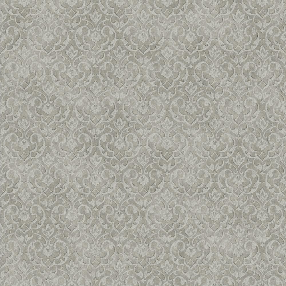 York Wallcoverings Tonal Damask WallpaperCS8698 The Home Depot