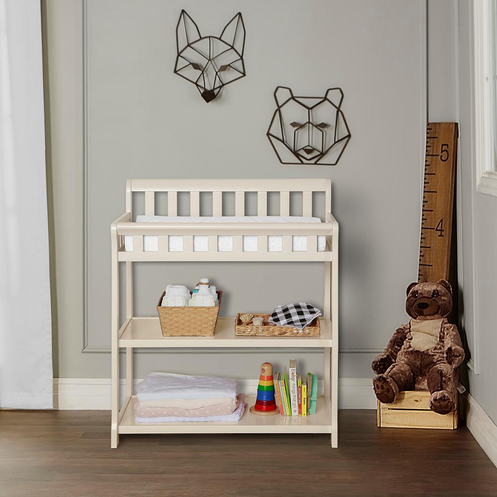 french white changing table