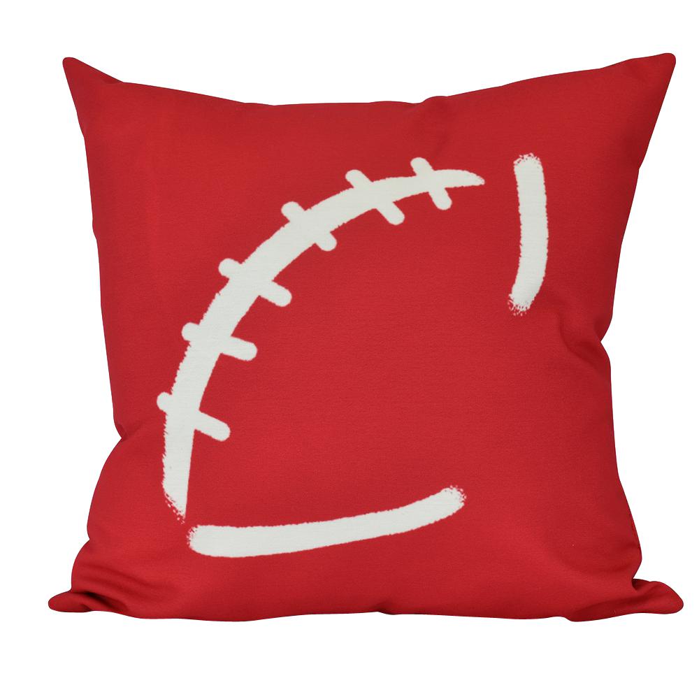 E by design Decorative Pillow Red